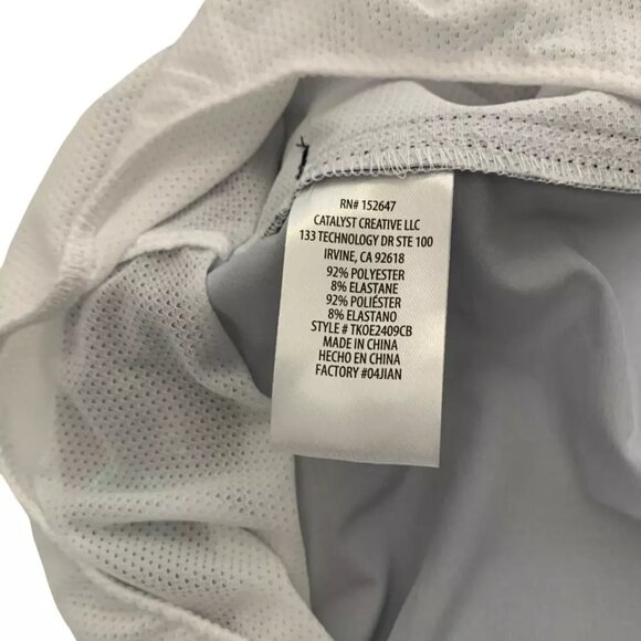 Trinity Coast Color Block Swim Trunks B&T Size 4XB Blue Combo 3 Pockets UPF 40+ - Picture 8 of 8